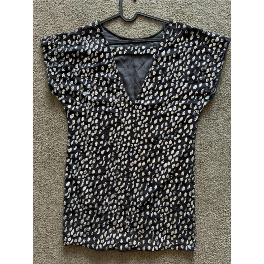 French Connection Aatami Embellished T-Shirt Dress - Picture 5 of 5